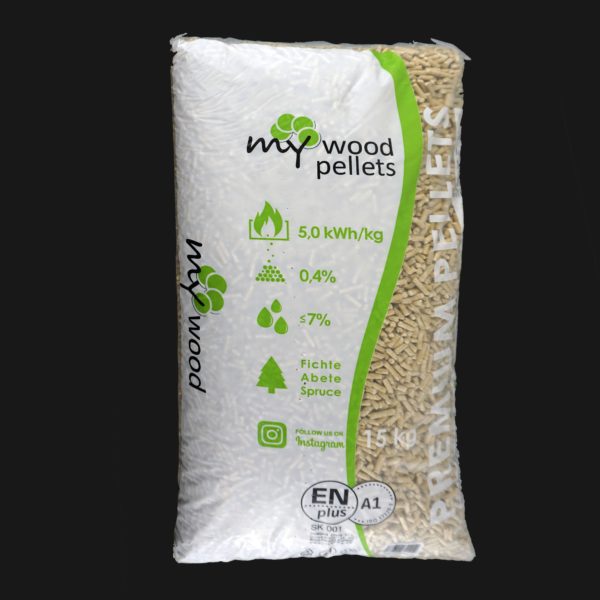myWood Holzpellets, Sackware - Menge: einzeln 15 kg